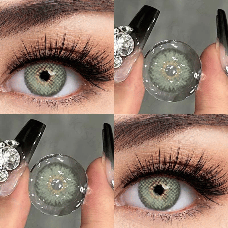 Lentes De Contato Coloridas e Com e Sem Grau Azul | Verde | Castanho | Cinza