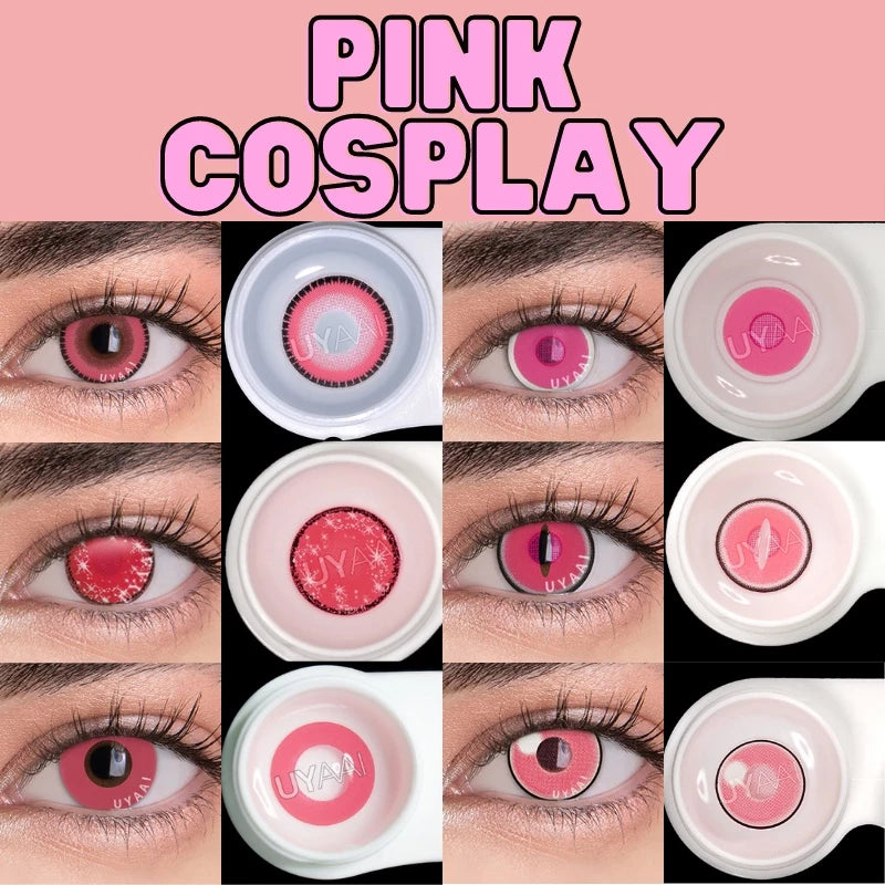 Lentes De Contato Coloridas Para Cosplay e Fantasia